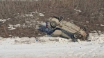 В Самаре на новой магистрали «Центральная» произошло первое ДТП с перевертышем