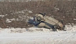 В Самаре на новой магистрали «Центральная» произошло первое ДТП с перевертышем