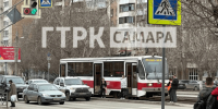 На проспекте Ленина в Самаре у трамвая на ходу упал пантограф - ГТРК Самара