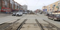 Движение транспорта на перекрестке проспекта Ленина и улицы Челюскинцев ограничат по ночам в связи с ремонтом трамвайных путей - НИА Самара