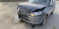 В Самаре Lada Granta не уступила дорогу и сбила пассажирку - ГТРК Самара