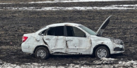 3 человека пострадали после опрокидывания авто в Самарской области - ГТРК Самара
