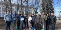 Коллектив министерства по региональной безопасности Самарской области принял самое активное участие в первом массовом субботнике, который состоялся 4 апреля - Министерство по региональной безопасности