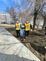 Сызранцы первые дали старт субботникам!
