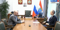 В Самаре прошла двусторонняя встреча заместителя председателя Правительства России – руководителя аппарата правительства Дмитрия Григоренко и губернатора Самарской области Вячеслава Федорищева - ГТРК Самара