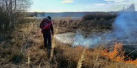 В Самарской области 7 апреля загорелась трава на 2,5 га - ГТРК Самара