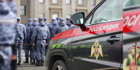 Росгвардейцы приняли участие в строевом смотре самарского гарнизона сил правопорядка - Росгвардия