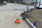 В Промышленном  районе г. Самары в ДТП пострадал водитель мопеда