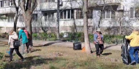 Жители Промышленного района Самары вышли на уборку города - SamaraGIS.Ru