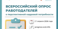 Всероссийский опрос работодателей о перспективной кадровой потребности - Министерство финансов