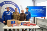 Картинка Активисты «Молодой Гвардии Единой России» Самары передали бойцам подразделения ГРОМ «Каскад» запчасти для автомобилей  от Молодой Гвардии