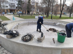 Фонтаны протестировали в Самаре перед новым сезоном