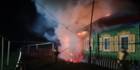В Исаклинском районе горел жилой дом на площади 40 квадратных метров - Центр по делам гражданской обороны, пожарной безопасности и чрезвычайным ситуациям