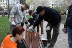 Школьники Самары приняли участие в общегородском субботнике