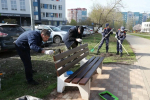 Школьники Самары приняли участие в общегородском субботнике