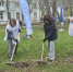 В Самаре провели средник в сквере у поликлиники №13 - SamaraGIS.Ru