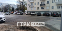 В Самаре открыли движение по улице Молодогвардейской после ремонта водовода - ГТРК Самара