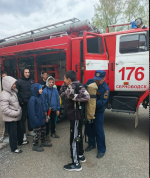 Встреча с сергиевскими огнеборцами