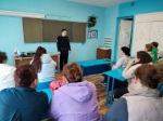 В Самарской области сотрудники полиции приняли участие в родительском собрании