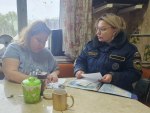 В Большечерниговском районе прошел профилактический рейд