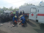 В Красноярском районе столкнулись два автомобиля, есть пострадавший