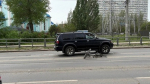 В Самаре велосипедист попал в больницу после столкновения с Mitsubishi Pajero