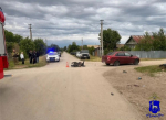 В Шигонском районе с места ДТП госпитализирован водитель мототранспорта. 