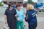 В Большеглушицком районе активно ведётся работа с населением по профилактике пожаров