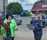 В Большеглушицком районе активно ведётся работа с населением по профилактике пожаров