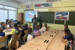 Росгвардейцы провели патриотическую акцию с подшефными лицеистами в Самаре