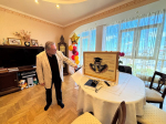 Ректор ПГУТИ лично поздравил Николая Пантелеевича Фоменко со 100-летним юбилеем