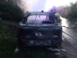 В селе Васильевка Ставропольского района ночью горел автомобиль