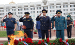 Руководство ГУ МВД России по Самарской области приняло участие в мемориальных мероприятиях, приуроченных ко Дню ветеранов боевых действий