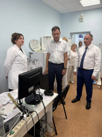 Такое специализированное подразделение будет единственным среди центральных районных больниц. С отделением ознакомился руководитель ведомства Андрей Орлов в рамках рабочего визита в Безенчукский район.