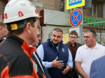 Глава Самары Иван Носков проверил ход ремонта сетей на улице Николая Панова