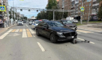 В Самаре госпитализирован ребенок, выехавший на самокате на "красный" под колеса Mercedes-Benz