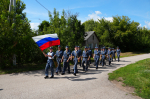 Финальное испытание под стягом России: первокурсники провели марш-бросок, посвященный Дню государственного флага