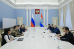 Вячеслав Федорищев встретился с карьерными консультантами, работающими с ветеранами СВО
