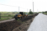 В Самаре приступили к обустройству 2 км дороги в микрорайон Орловский