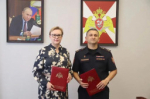 Подписано соглашение о сотрудничестве с начальником регионального Управления Росгвардии