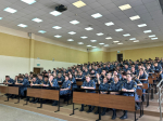 С курсантами встретился лектор общества «Знание», чтобы поговорить о том, как предотвратить профессиональное выгорание