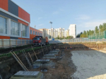 Баскетбольный комплекс на месте пустыря начали строить в Самаре