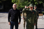Партию дронов и техники передали из Самары в зону СВО в присутствии губернатора