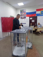 Самарское реготделение Партии СПРАВЕДЛИВАЯ РОССИЯ голосует на выборах!