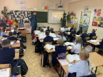 Учимся безопасности: инспекторы МЧС встретились с тольяттинскими школьниками