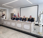Вручение студенческих билетов первокурсникам бакалавриата и магистратуры юридического института Самарского университета имени академика С.П. Королева