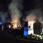 Ночью пожар в Челно-Вершинском районе тушили 11 человек