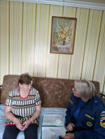 Наш инструктор противопожарной профилактики рассказала о важности установки пожарного извещателя