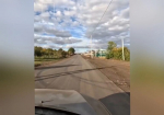 В микрорайоне Орловский сделали первый участок дороги