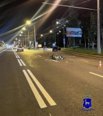 В Промышленном районе Самары в результате ДТП пострадал мотоциклист